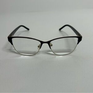 Glasses HERITAGE Black Oval Frame Eyeglasses Designed In Italy.